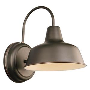 Design House Mason Indoor/Outdoor Down light 8", Oil Rubbed Bronze