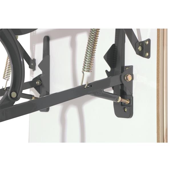Fakro Scissor Attic Ladder - 22.5-in x 54-in - Steel - Gray