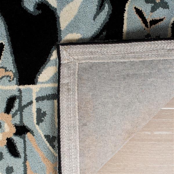 Safavieh Wyndham Rug - 8-ft x 10-ft - Wool - Black/Multi