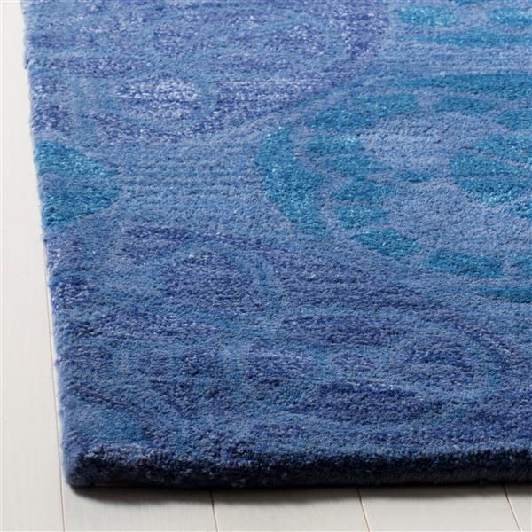 Safavieh Wyndham Rug - 8-ft x 10-ft - Wool - Blue