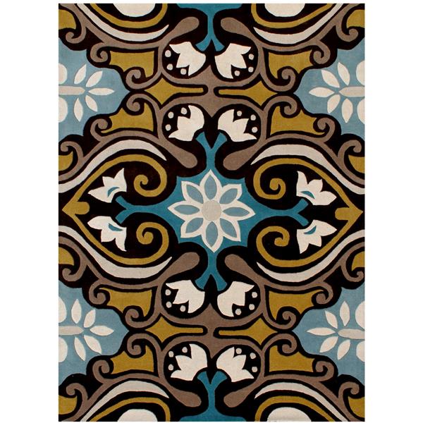 Safavieh Wyndham Rug - 8-ft x 10-ft - Wool - Blue/Multi