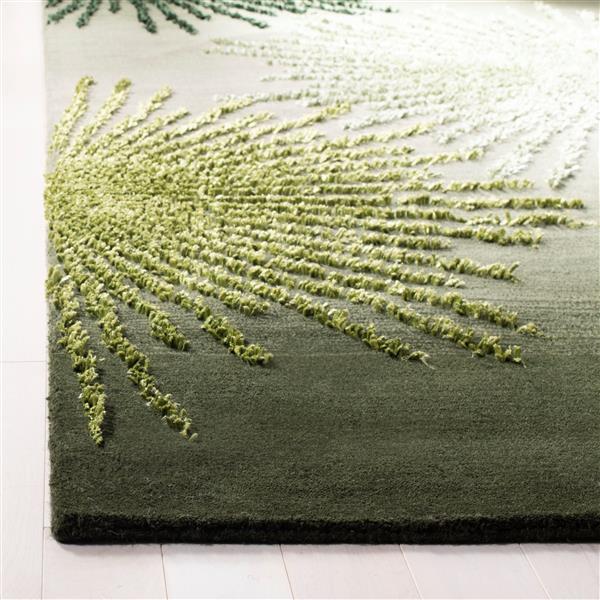 Safavieh Soho Rug - 2-ft x 3-ft - Wool - Green/Multi