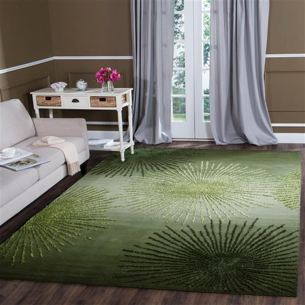 Safavieh Soho Rug - 2-ft x 3-ft - Wool - Green/Multi