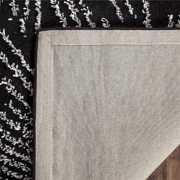 Safavieh Soho Rug - 2-ft x 3-ft - Wool - Black/White