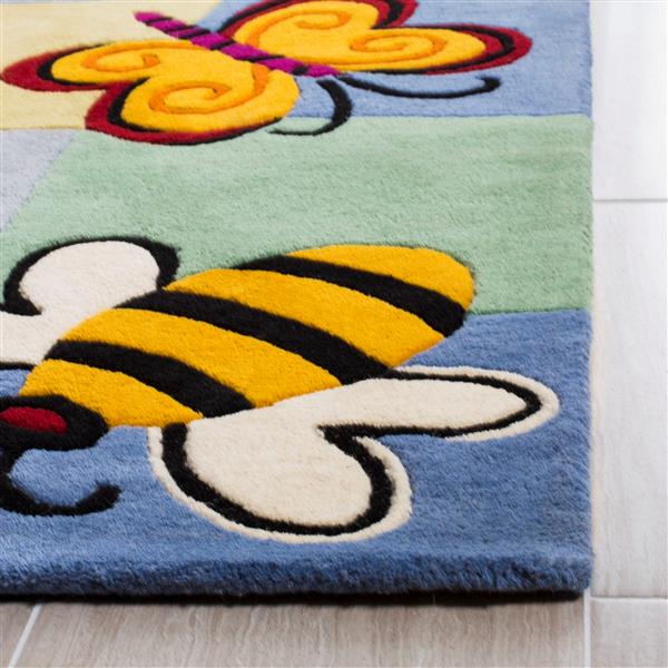 Safavieh Kids Rug - 3-ft x 5-ft - Wool - Multi