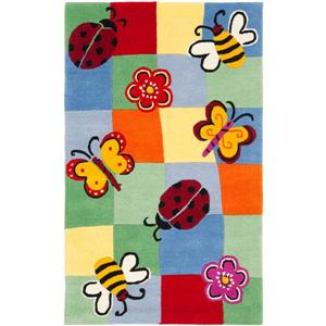 Safavieh Kids Rug - 3-ft x 5-ft - Wool - Multi