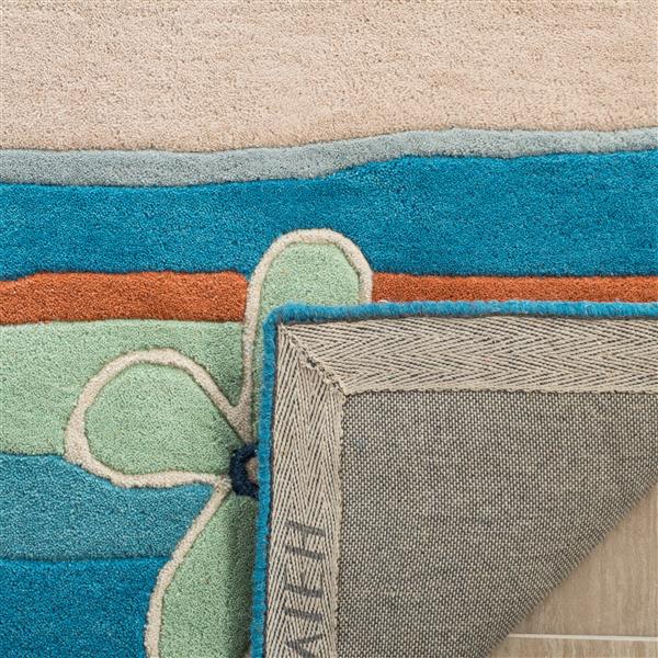 Safavieh Kids Rug - 3-ft x 5-ft - Wool - Green/Multi