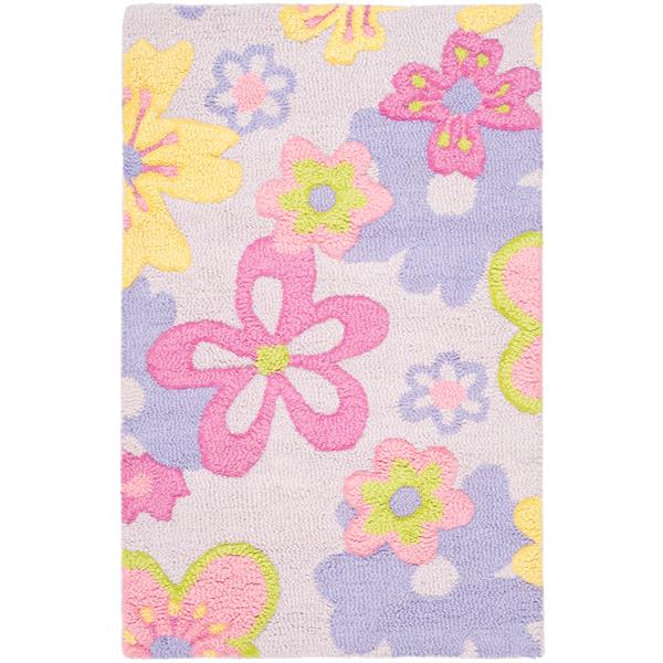 Safavieh Kids Rug - 3-ft x 5-ft - Wool - Multi