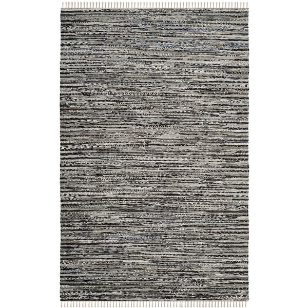 Safavieh Rag Rug - 5-ft x 8-ft - Cotton - Grey