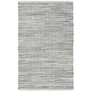 Safavieh Rag Rug - 4-ft x 6-ft - Cotton - Grey