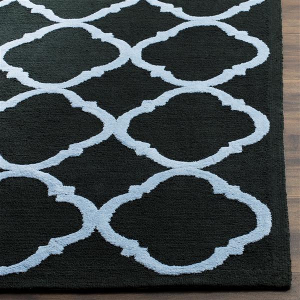 Safavieh Newport Rug - 2.5-ft x 4.3-ft - Cotton - Black/Blue