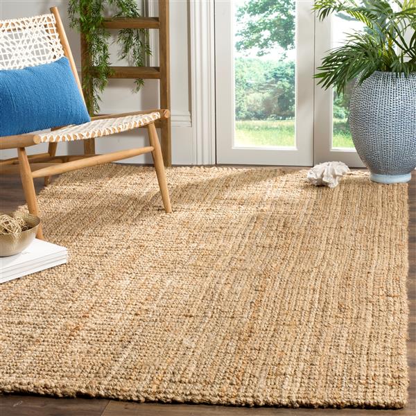 Safavieh Natural Fiber Rug - 3-ft x 5-ft - Jute - Natural