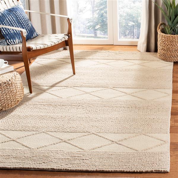 Safavieh Natura Rug - 8-ft x 10-ft - Wool - Beige