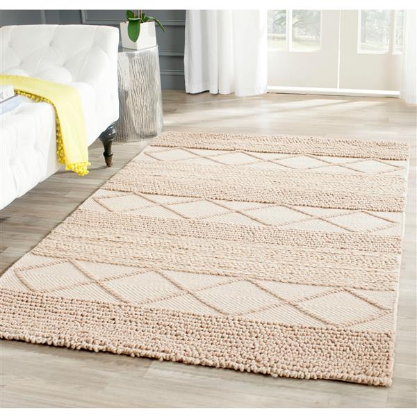 Safavieh Natura Rug - 8-ft x 10-ft - Wool - Beige