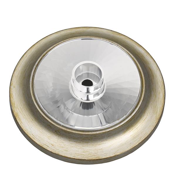 Golden Lighting Ella 3-Light Pendant Light - White Gold