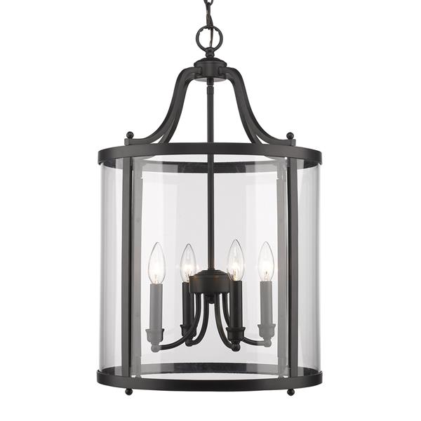 Beacon 4-Light Pendant in Burnished Brass (1-181-4-171