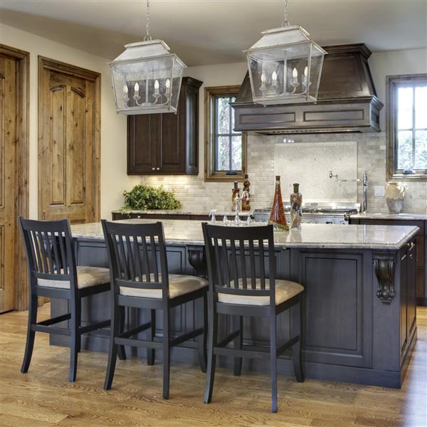 Golden Lighting Abingdon 4-Light Pendant Light - Antique Ivory