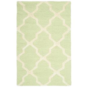 Safavieh Cambridge Trellis Rug - 2.5-ft x 4-ft - Wool - Light Green