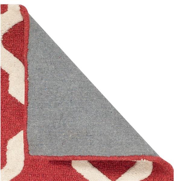 Safavieh Cambridge Trellis Rug - 2.5-ft x 8-ft - Wool - Orange