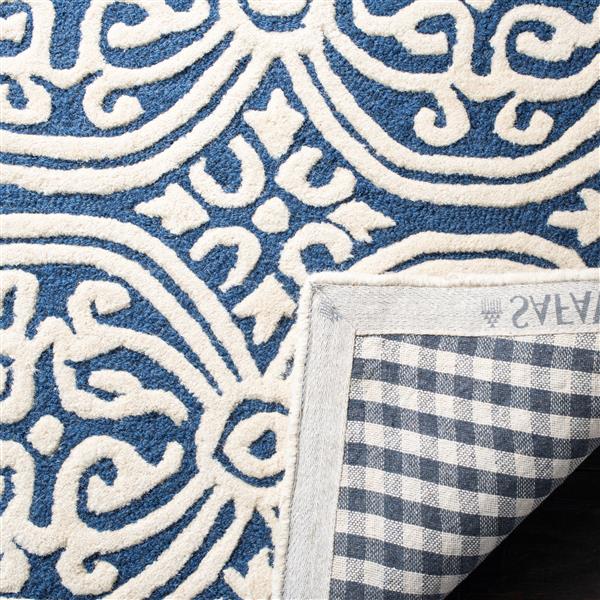 Safavieh Cambridge Abstract Rug - 2.5-ft x 8-ft - Wool - Blue