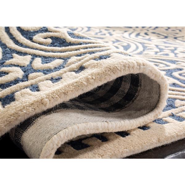 Safavieh Cambridge Abstract Rug - 2.5-ft x 8-ft - Wool - Blue