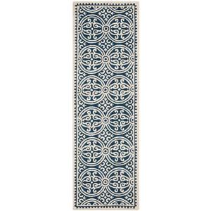 Safavieh Cambridge Abstract Rug - 2.5-ft x 8-ft - Wool - Blue