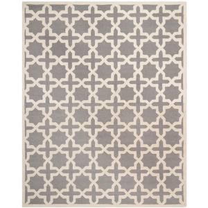 Safavieh Cambridge Abstract Rug - 10-ft x 14-ft - Wool - Silver