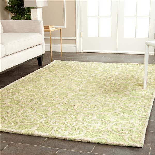 Safavieh Cambridge Trellis Rug - 2.5-ft x 4-ft - Wool - Green