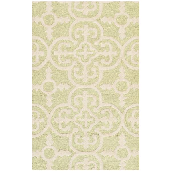 Safavieh Cambridge Trellis Rug - 2.5-ft x 4-ft - Wool - Green