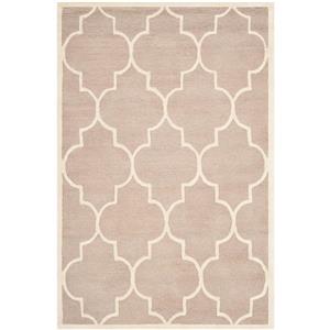 Safavieh Cambridge Trellis Rug - 4-ft x 6-ft - Wool - Beige