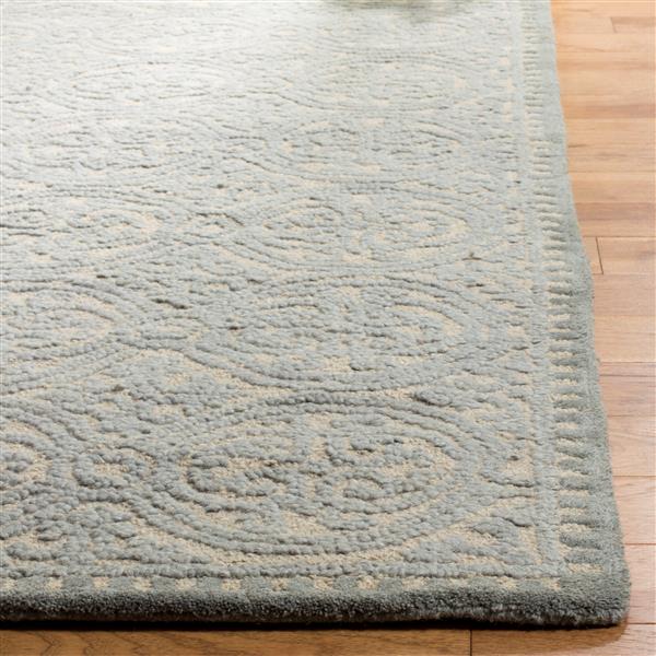 Safavieh Cambridge Geometric Rug - 2.5-ft x 6-ft - Wool - Blue