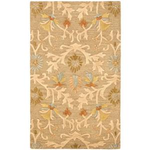 Safavieh Cambridge Floral Rug - 3-ft x 5-ft - Wool - Beige