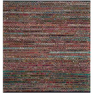 Safavieh Cape Cod Stripe Rug - 4-ft x 4-ft - Jute - Multicolour