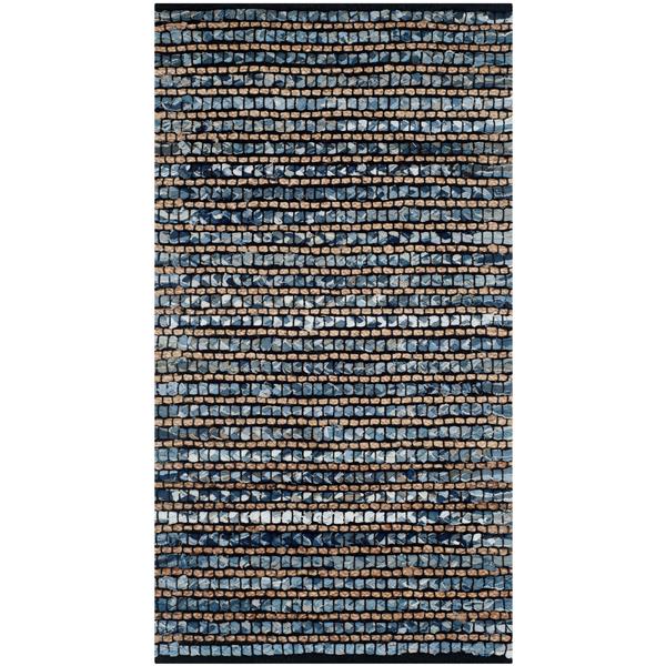 Safavieh Cape Cod Stripe Rug - 2.3' x 4' - Jute - Blue CAP365A-24 | RONA