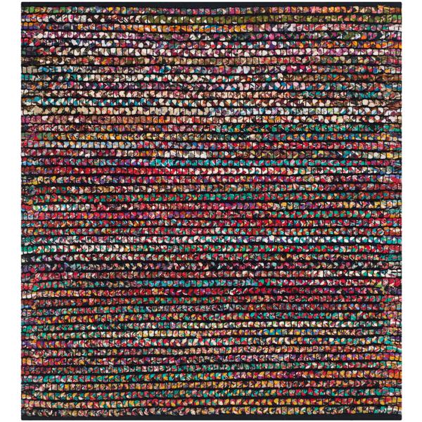 Safavieh Cape Cod Stripe Rug - 4-ft x 4-ft - Jute - Multicolour