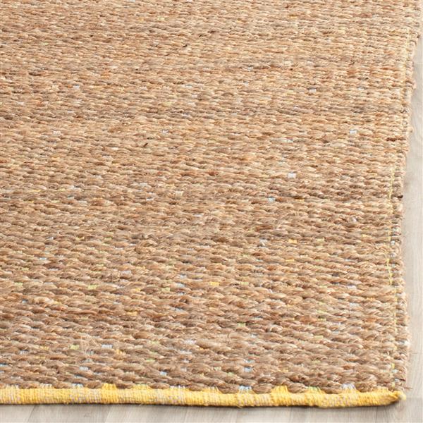 Safavieh Cape Cod Solid Rug - 4-ft x 6-ft - Jute - Beige