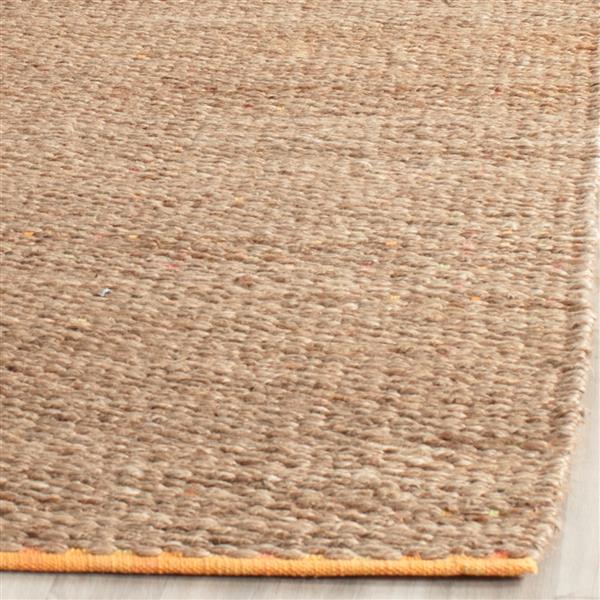 Safavieh Cape Cod Solid Rug - 3-ft x 5-ft - Jute - Beige