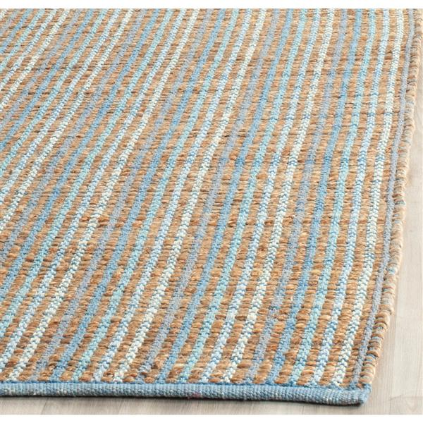 Safavieh Cape Cod Stripe Rug - 3-ft x 5-ft - Jute - Gray