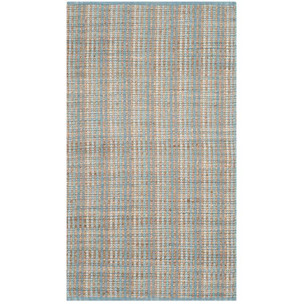 Safavieh Cape Cod Stripe Rug - 3-ft x 5-ft - Jute - Gray