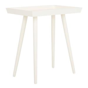 Safavieh Nonie Accent Table - 16-in x 25-in x 8-in- White