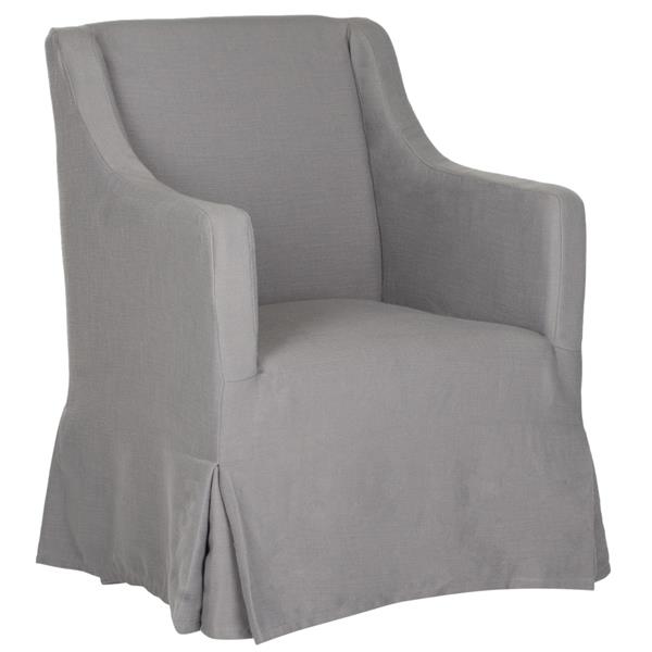 safavieh sandra slipcover chair