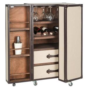 Safavieh Grayson Wood Bar Cabinet - Brown