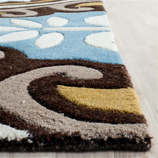 Safavieh Wyndham Rug - 2-ft 5-in x 4-ft - Blue/Ivory