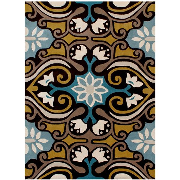 Safavieh Wyndham Rug - 2-ft 5-in x 4-ft - Blue/Ivory