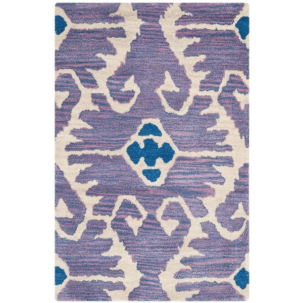 Safavieh Wyndham Rug 3' x 5' Lavander/Ivory WYD323A3 RONA