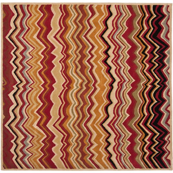 Safavieh Wyndham Square Rug - 7-ft x 7-ft - Red WYD317B-7SQ | RONA