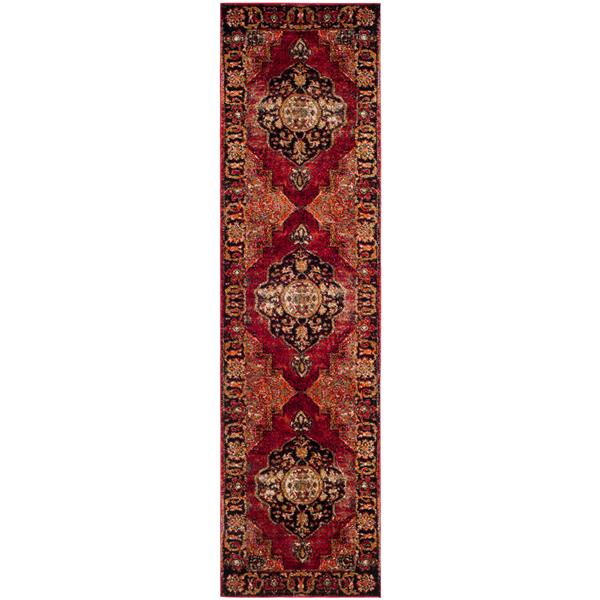 Safavieh Vintage Hamadan Rug - 2-ft 3-in x 12-ft - Multicoloured