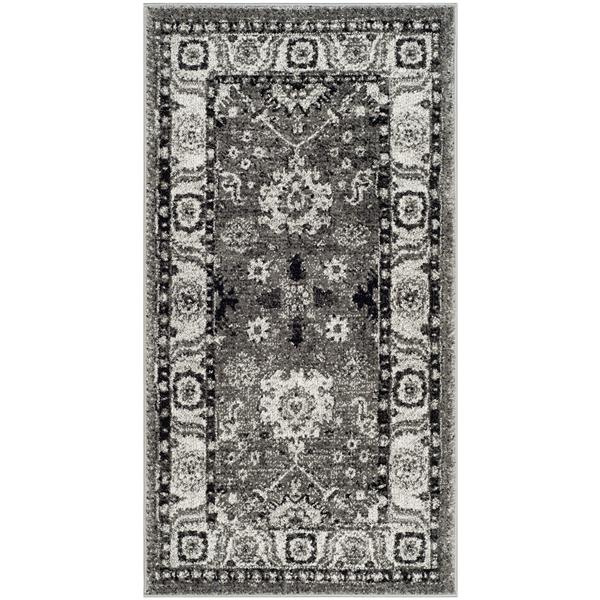 Safavieh Vintage Hamadan Rug - 4-ft x 6-ft - Grey/Black