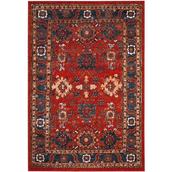 Safavieh Vintage Hamadan Rug - 2-ft 3-in x 4-ft - Orange/Blue