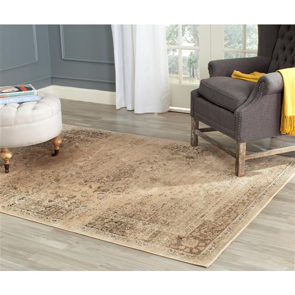 Safavieh Vintage Rug - 2-ft x 3-ft - Warm Beige